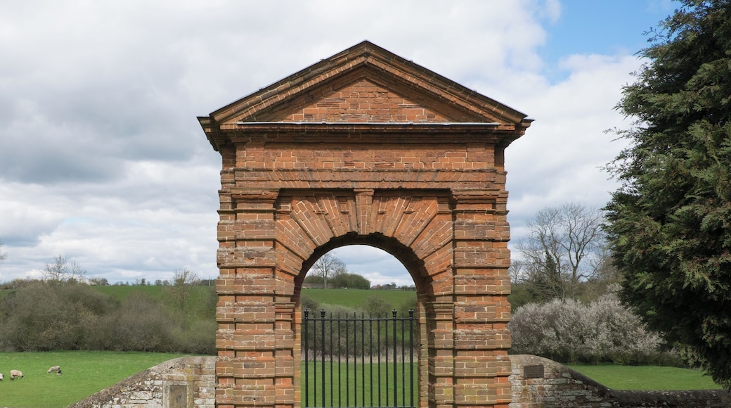 The 1630s Peyto gateway at St. Giles Church, Chesterton, Warwickshire.