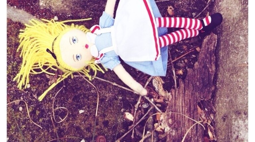 While hiking with my wife in Pocahontas State Park in Virginia we came across this doll left on the trail. I thought it would make for a cool photo.