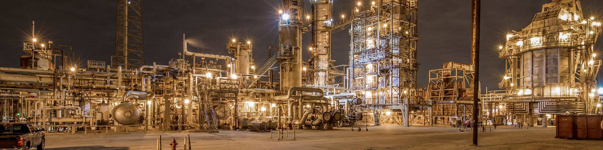 Oil Refinery in Deer Park, Texas