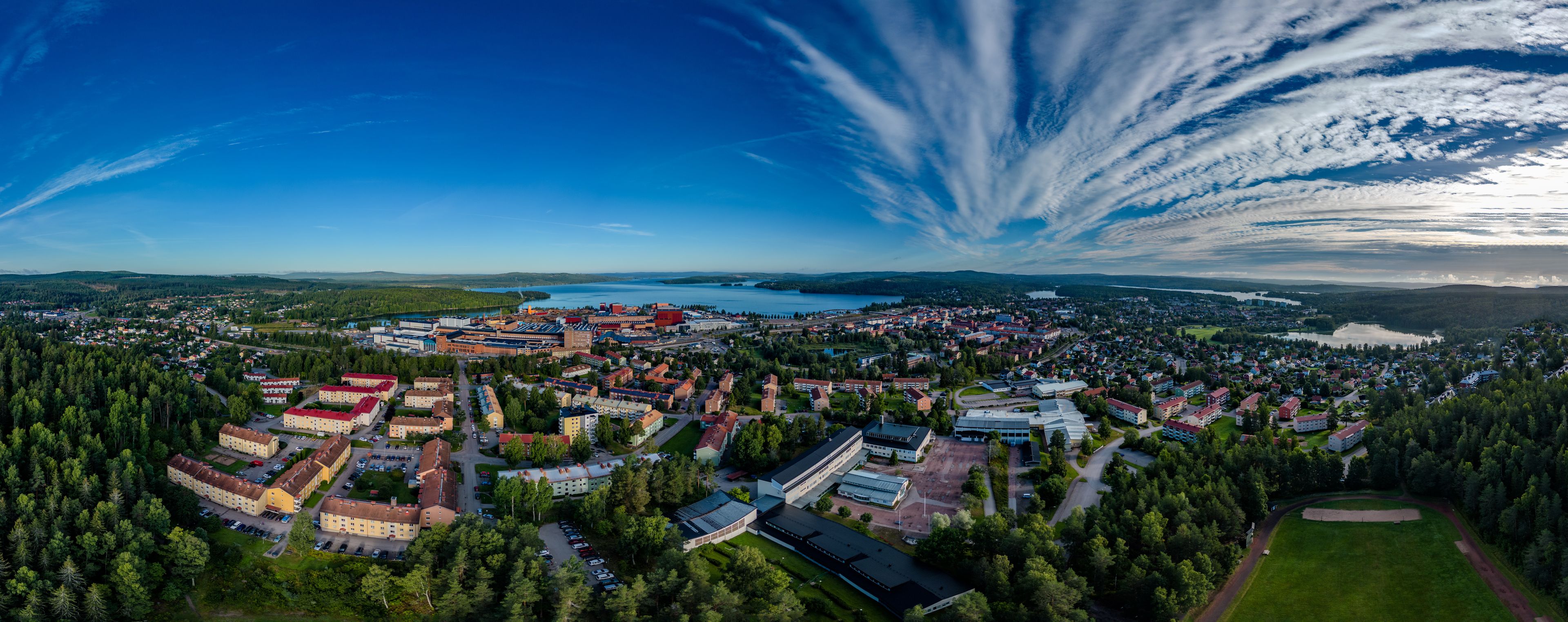 Ludvika town in Sweden