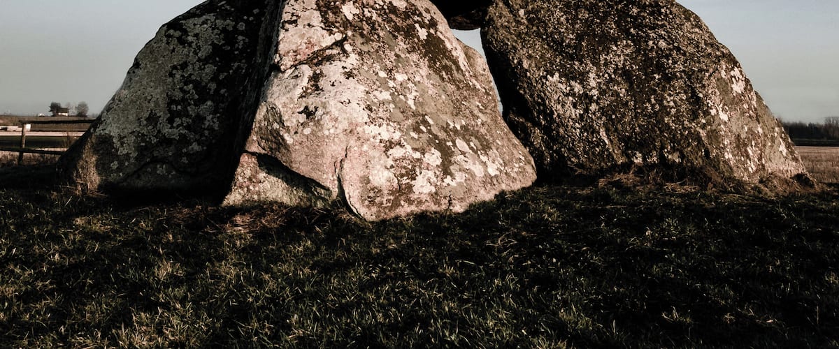 Megalithic tomb, about 5000 years old.