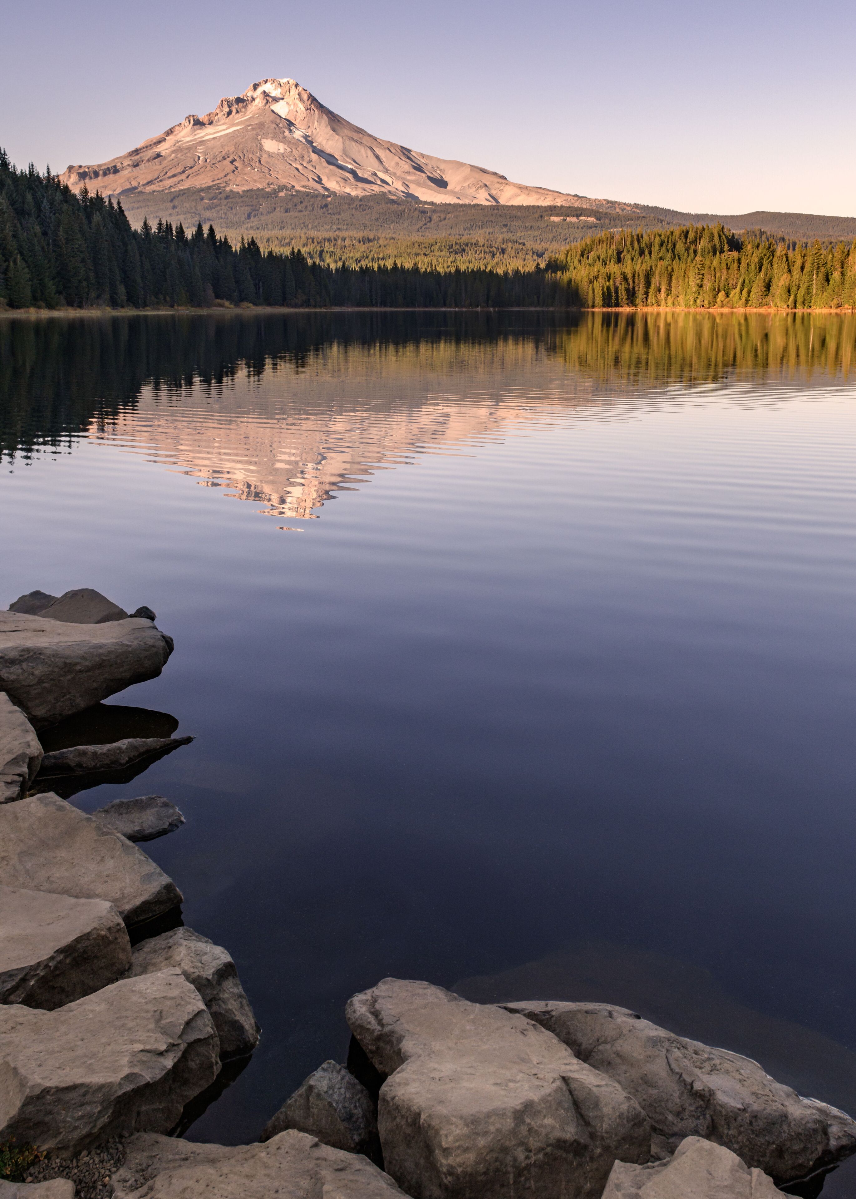 Mt. Hood and Trillium Lake