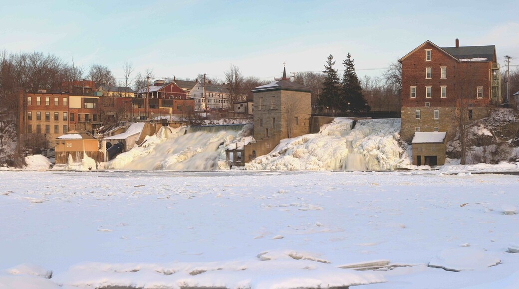 Vergennes falls riverfront
