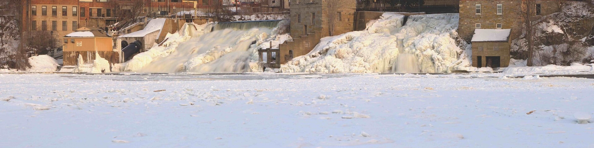 Vergennes falls riverfront