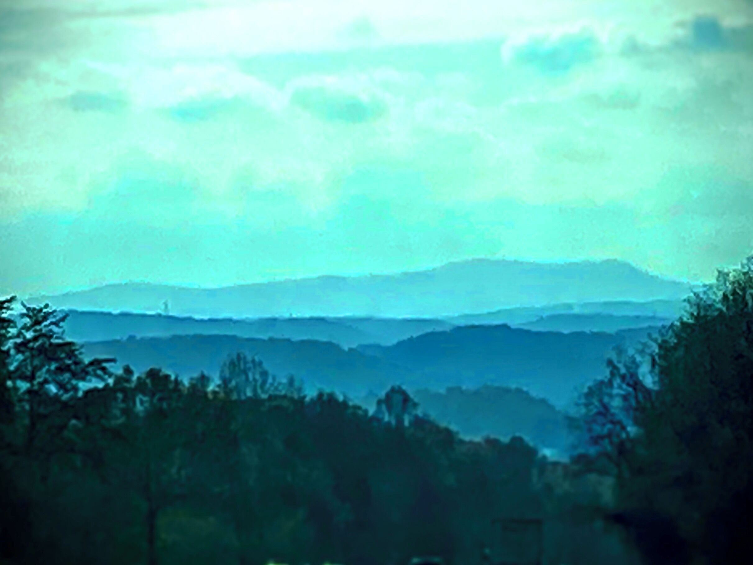 Nothing quite like the Blue Ridge Mountains.