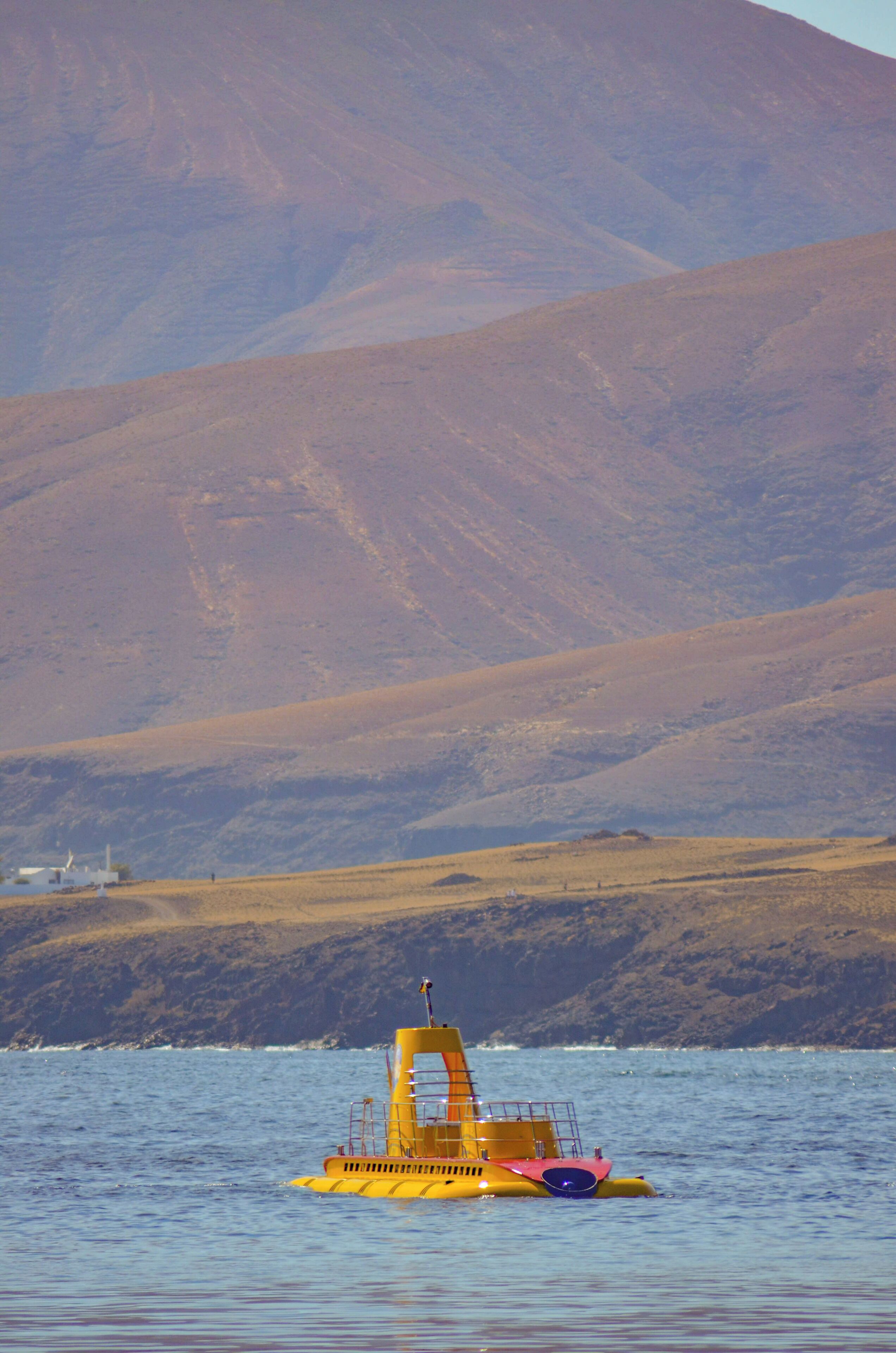 Tourist submarine that gives great views of Lanzarotes marine life.