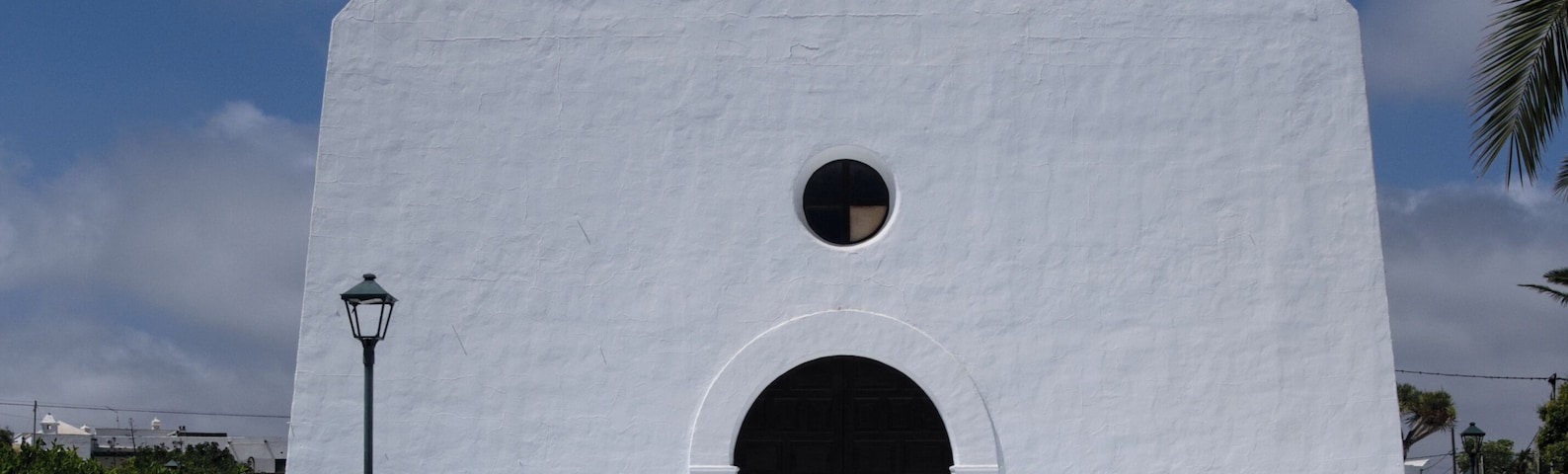 Uga Church in Lanzarote.