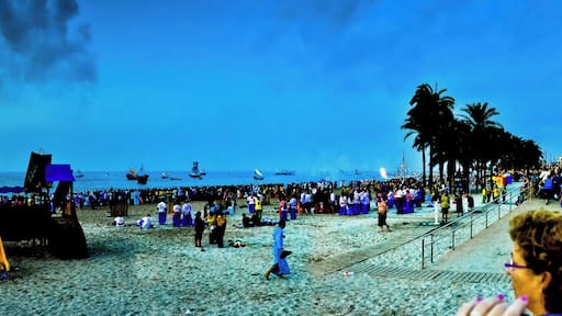 el desembarco moro en la playa de villa joiosa