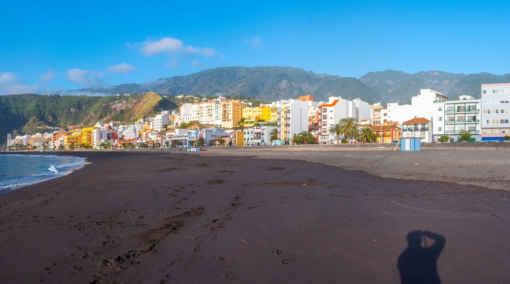 Central beach at Santa Cruz de la Palma, Canary islands, Spain.