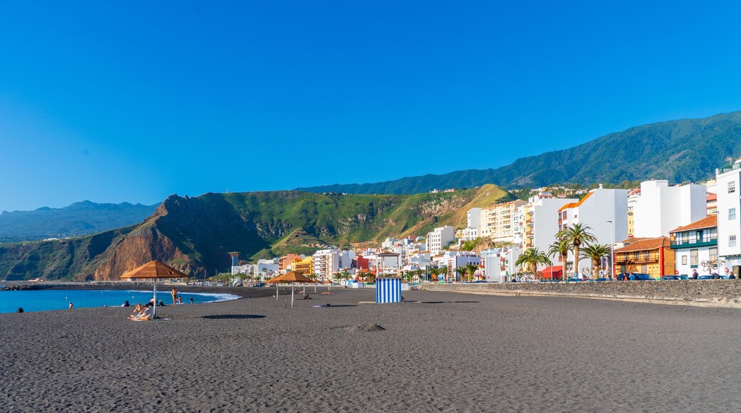 Beautiful coastline on La Palma island, Spain, in spring