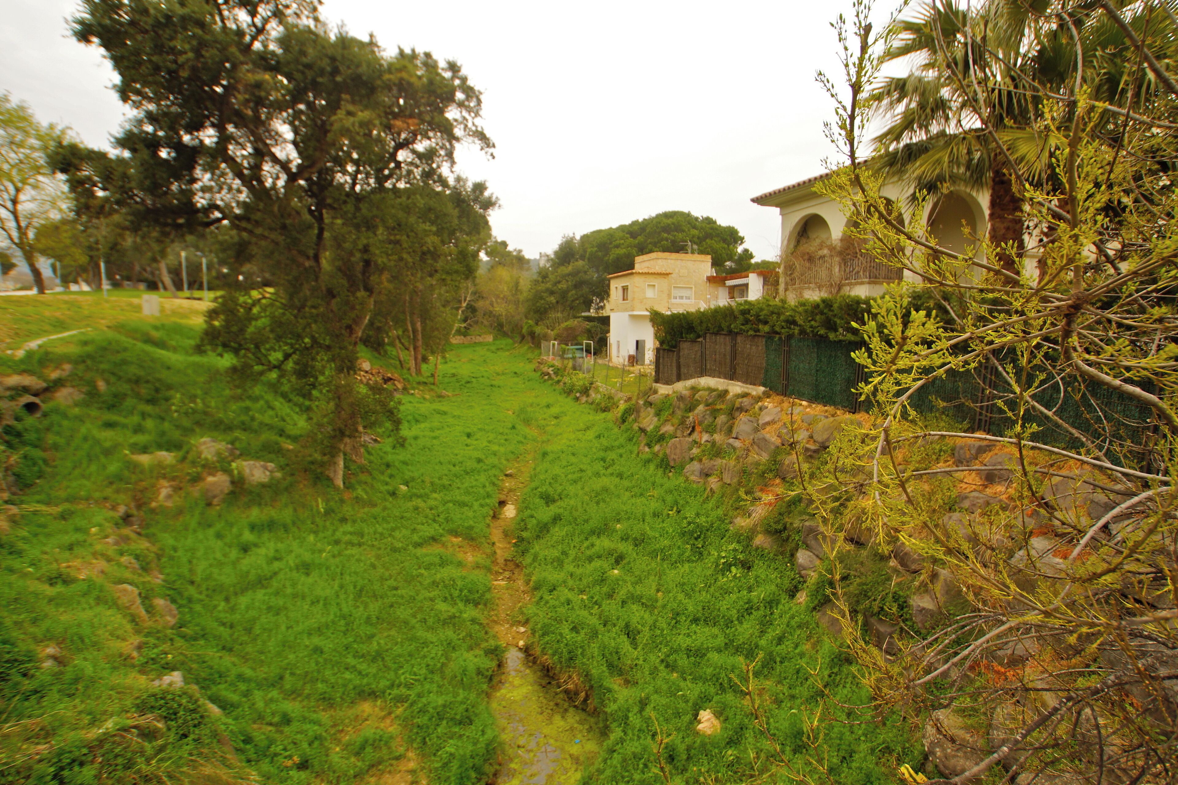 Platja d'Aro, Catalonia: The Riera de Can Carboner River