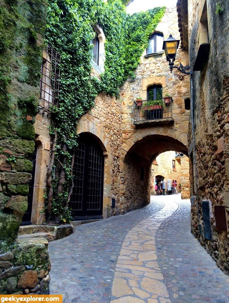 The medieval village of Pals, Catalonia, Spain.
Come here after an afternoon in one of the beaches in Costa Brava and enjoy the blissful feeling of an authentic journey in time.