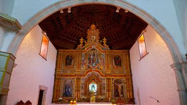 Virgen de la Peña. Patrona majorera. Pueblo Vega del Río Palmas. Isla Fuerteventura. Pronvincia Las Palmas. Islas Canarias. España