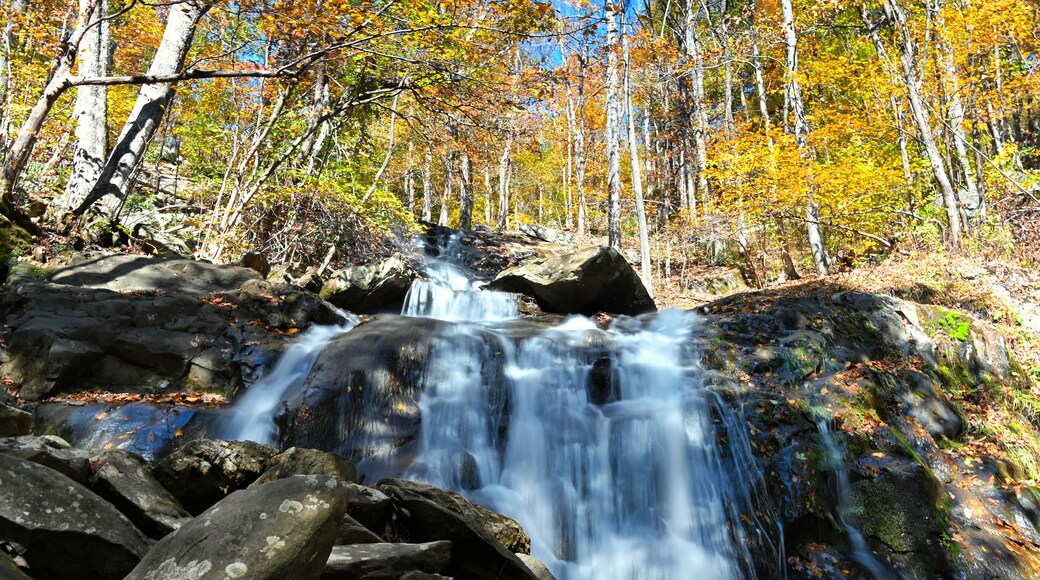Upper Shamokin Falls in the Blue Ridge Mountains, Virginia - Wintergreen Resort, Nellysford