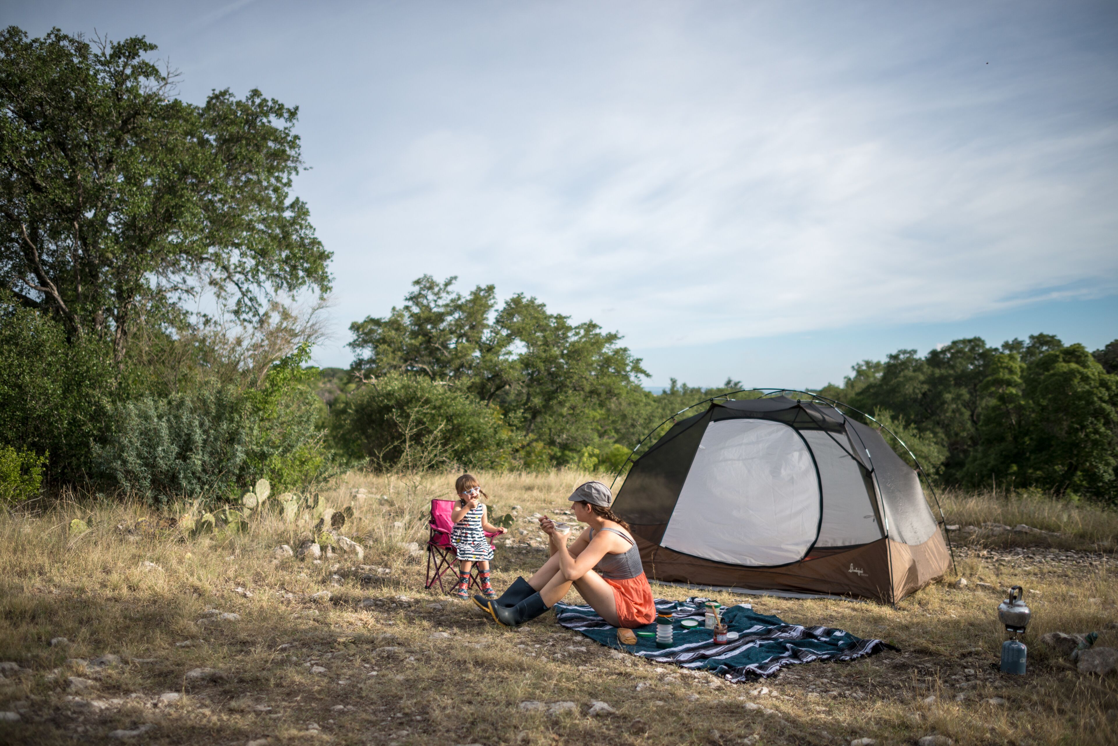 Camping in Texas Hill Country