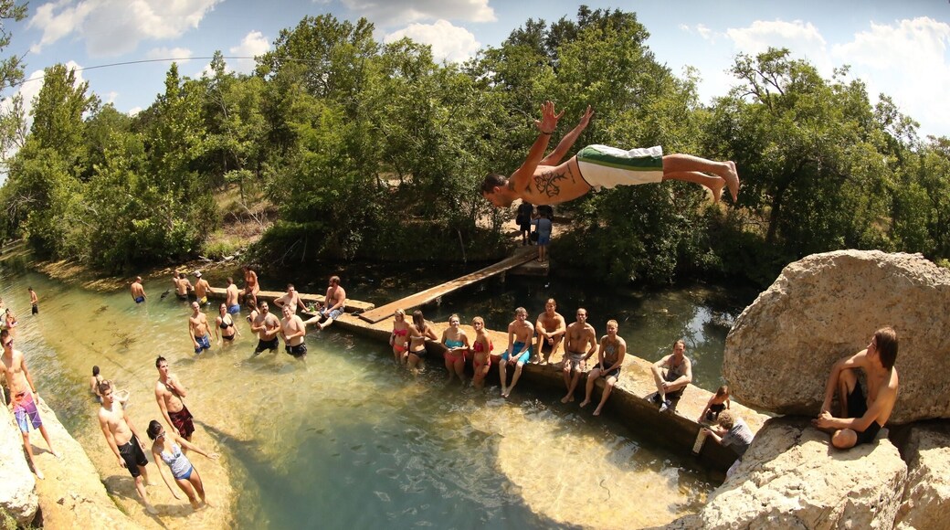 #hiking.. i love hiking being out doors following a trail or just making my own fresh air and the out doors is amazing. i hike every chance i can close to home or travel to find new locations, I'm from akron Ohio but i love to travel this photo was from...TX water how is great for jumping