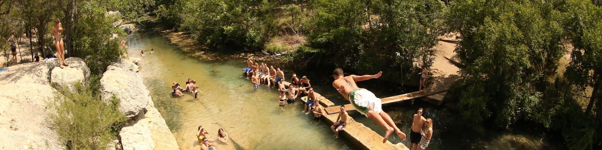 #hiking.. i love hiking being out doors following a trail or just making my own fresh air and the out doors is amazing. i hike every chance i can close to home or travel to find new locations, I'm from akron Ohio but i love to travel this photo was from...TX water how is great for jumping