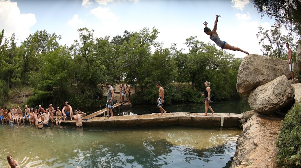 #hiking.. i love hiking being out doors following a trail or just making my own fresh air and the out doors is amazing. i hike every chance i can close to home or travel to find new locations, I'm from akron Ohio but i love to travel this photo was from...TX water how is great for jumping