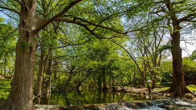 The natural beauty of the Texas Hill Country in the small town of Wimberley.; Shutterstock ID 444309097