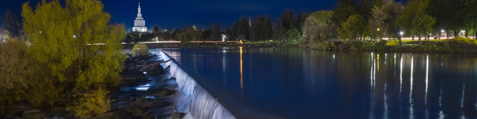 Idaho Falls & Blue Hour