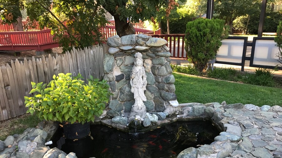 Beautiful Taoist temple in an unlikely place like the Old West town of Weaverville