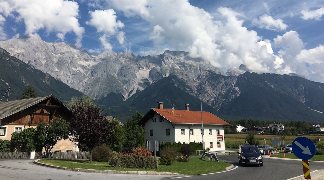 Sept 16 travelling through the Austrian Alps on way to Lake Garda