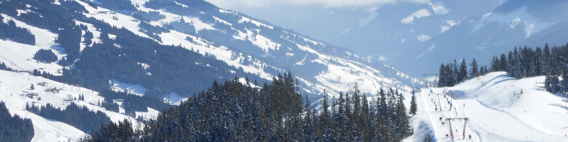 My first time skiing in Europe was in Austria. This is part of the area Saalbach-Hinterglemm-Leogang. Lots of slopes to explore and lots of good views. #snow