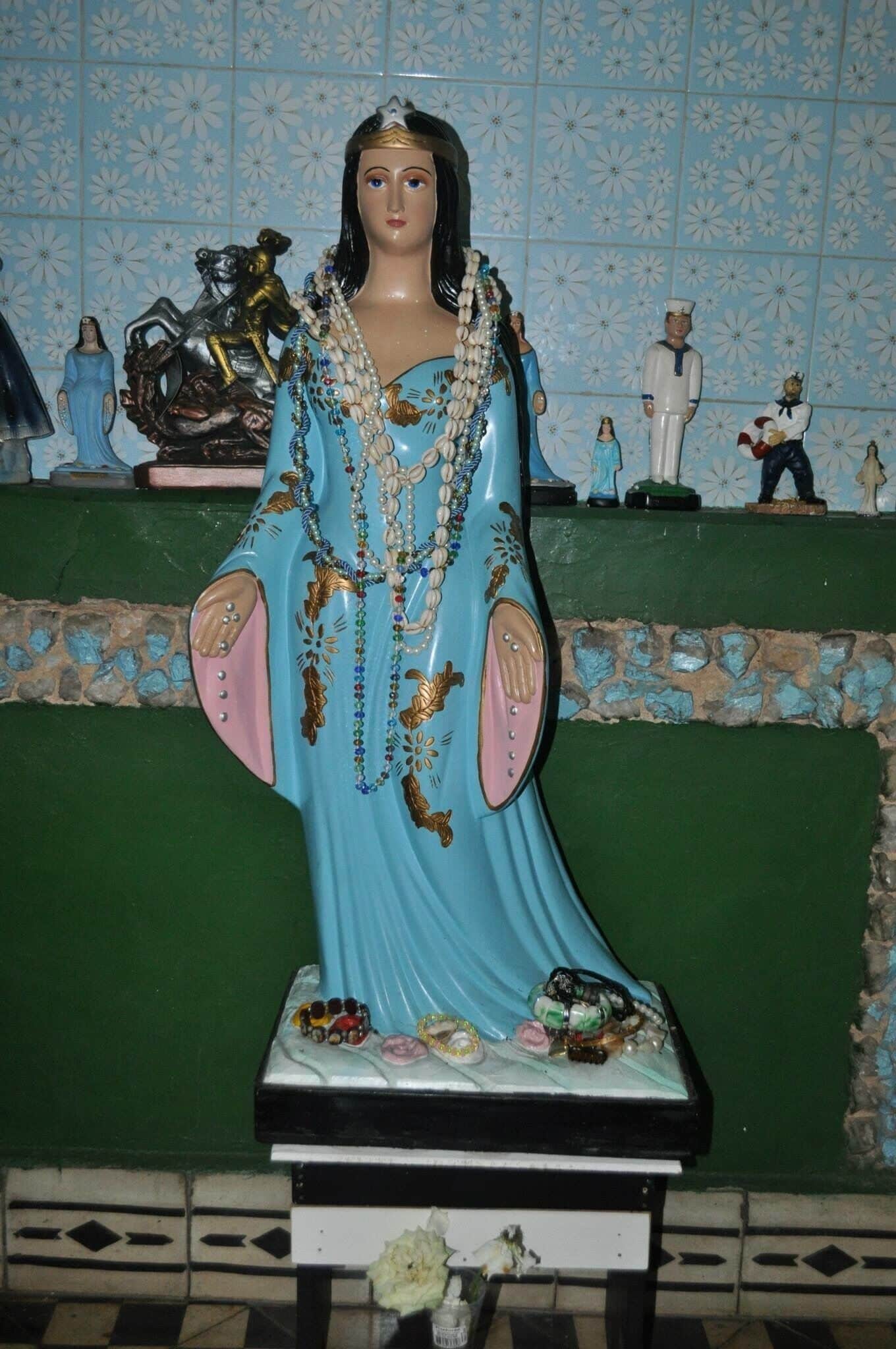 Afro-Brazilian goddess of the sea, Iemenja.