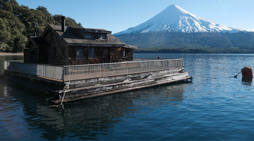 Cruising on Lago Todos Los Santos below the towering Osorno Volcano was both serene and breathtaking! #Adventure
Quick Tip: Take a short boat trip from the port in Petrohué to see this awesome cabin.
#Chile #Travel