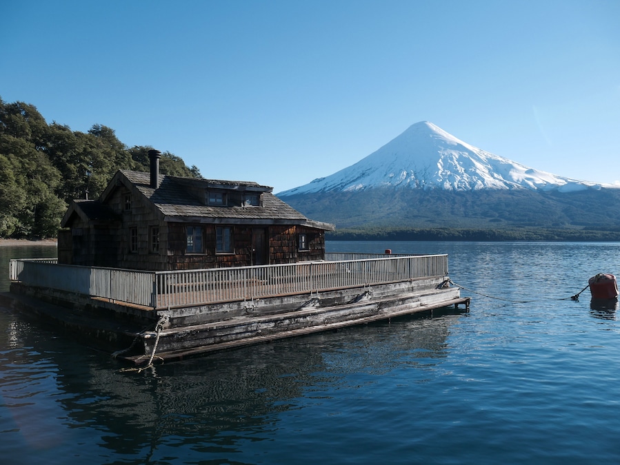 Cruising on Lago Todos Los Santos below the towering Osorno Volcano was both serene and breathtaking! #Adventure
Quick Tip: Take a short boat trip from the port in Petrohué to see this awesome cabin.
#Chile #Travel