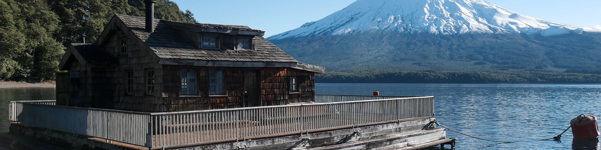 Cruising on Lago Todos Los Santos below the towering Osorno Volcano was both serene and breathtaking! #Adventure
Quick Tip: Take a short boat trip from the port in Petrohué to see this awesome cabin.
#Chile #Travel