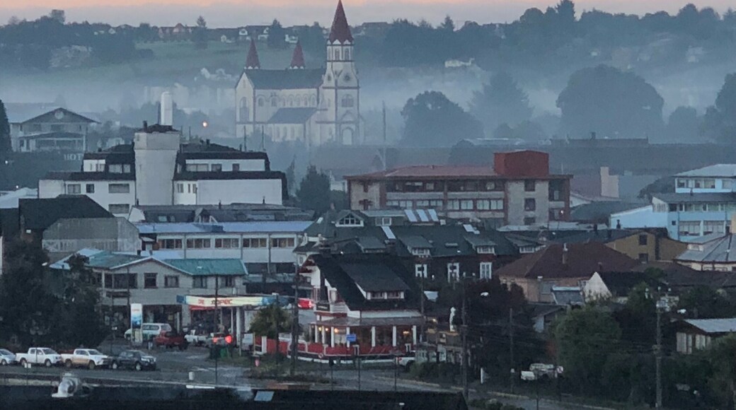 Morning mist in Puerto Varas