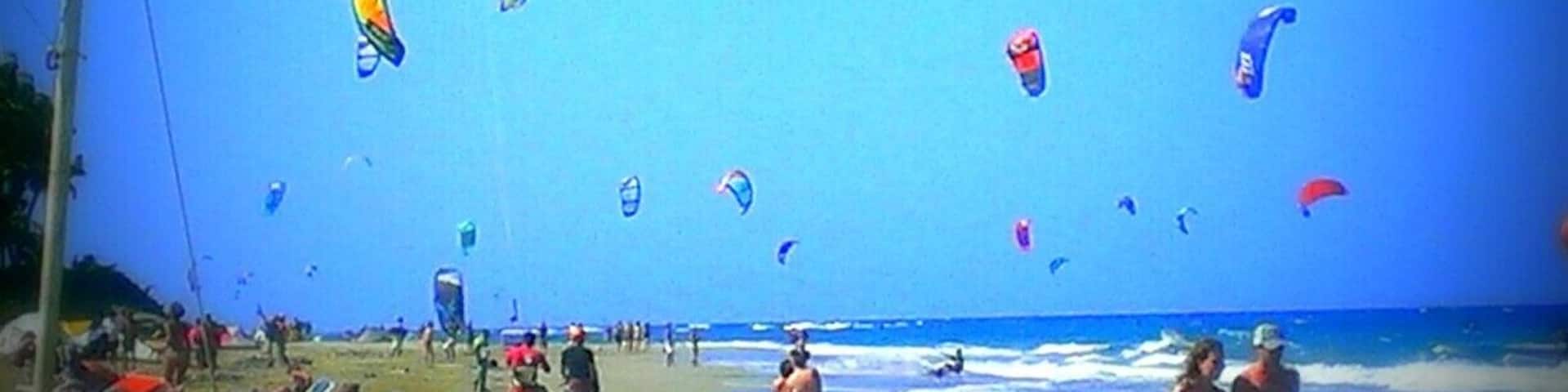 Kites were very popular here!