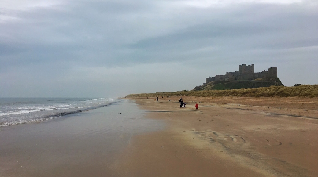 One of the few places you can find isolated beaches with an intact castle on the beach that dates back to the 5th Century