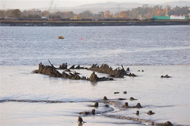 Relics of the past(2). More leftovers near Kincardine Bridge 623506