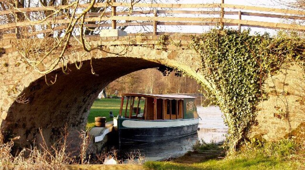 The Current Limit of Navigation. The Montgomery Canal, ran from Lower Frankton on the Wales / England border southward to Newtown in Powys. A major restoration project is slowly seeing this canal returned as a navigable waterway. Gronwen Wharf, pictured above, is the current limit to navigation from the main canal network. There is also a fully restored length of the canal north and south from Welshpool. 47015