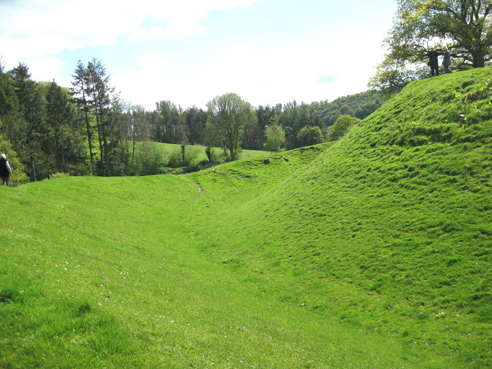 Sycharth, Motte and Bailey Castle, Llansilin, Powys