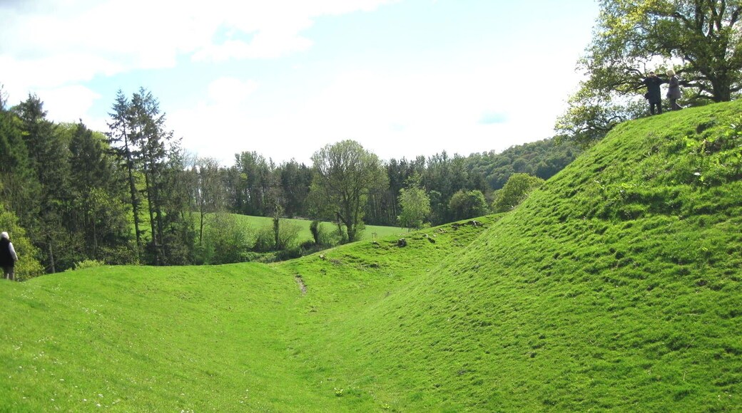 Sycharth, Motte and Bailey Castle, Llansilin, Powys