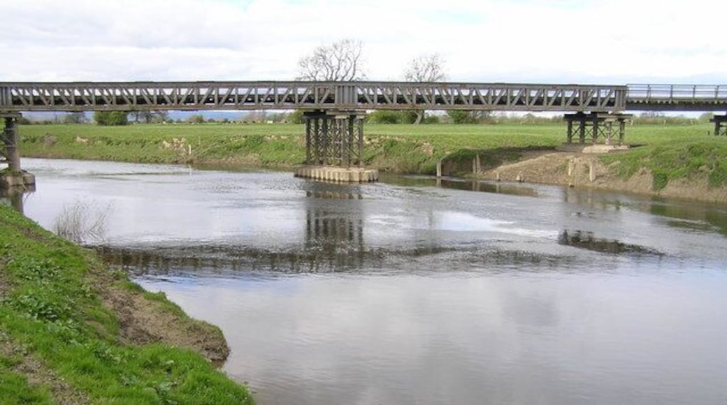 River Severn,Crewgreen road bridge Built in 1947,Considered to be the forty fourth bridge from the source,