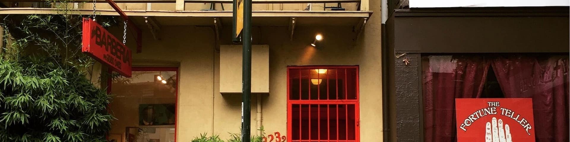 Terrace houses that you see all around Sydney. Most of them have very distinct and beautiful balconies.