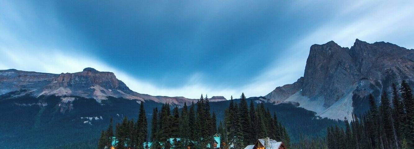 Yoho National Park is so underrated. I shot this down at Emerald Lake just after sunset. There wasn't more than 2 or 3 other people around when I was shooting. Amazing.