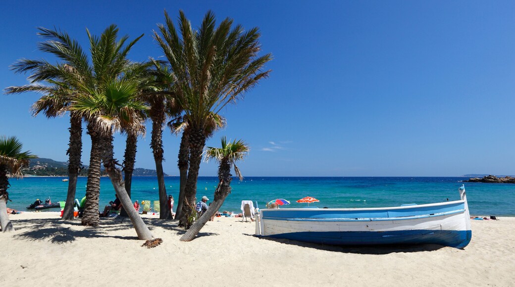 Saint-Clair beach, Le Lavandou, Var, Provence-Alpes-Cote d'Azur, Provence, France