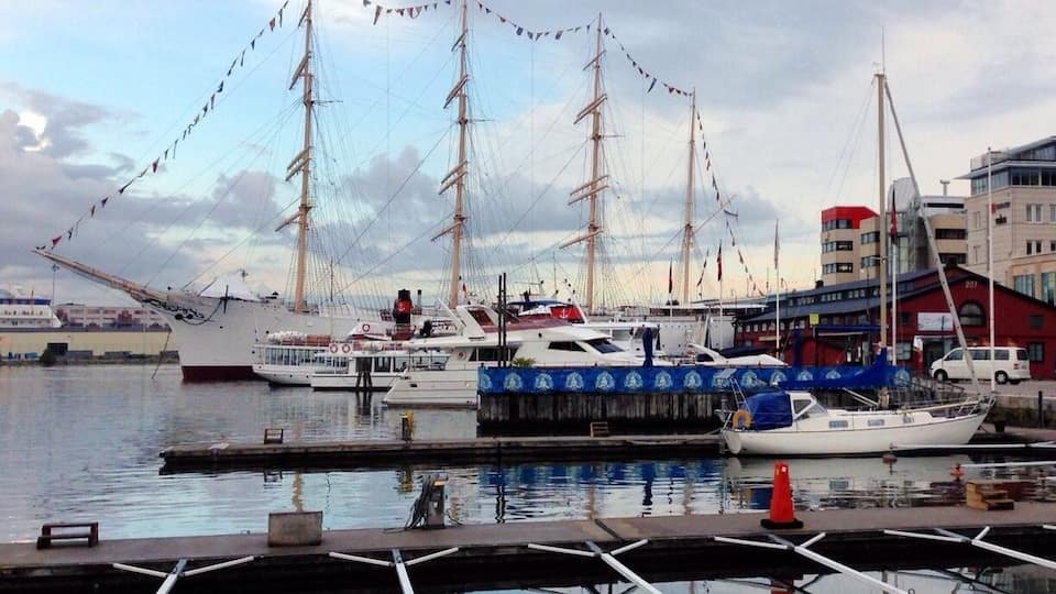 Harbour in autumn...