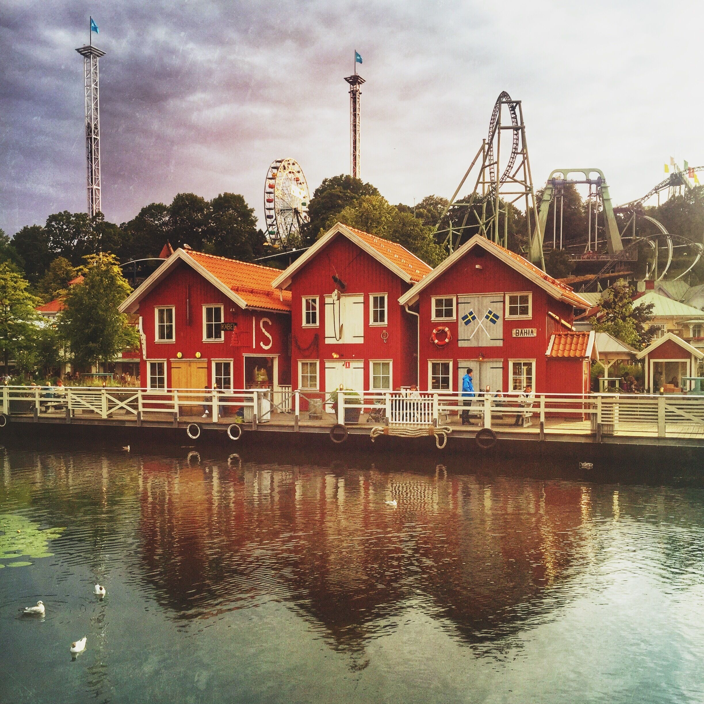 This fun and beautiful place is the most popular theme park in Scandinavia - Liseberg. Don't fret if you're not up for rollercoasters, the park is stunning on its own. 

#weekendgetaway #themepark