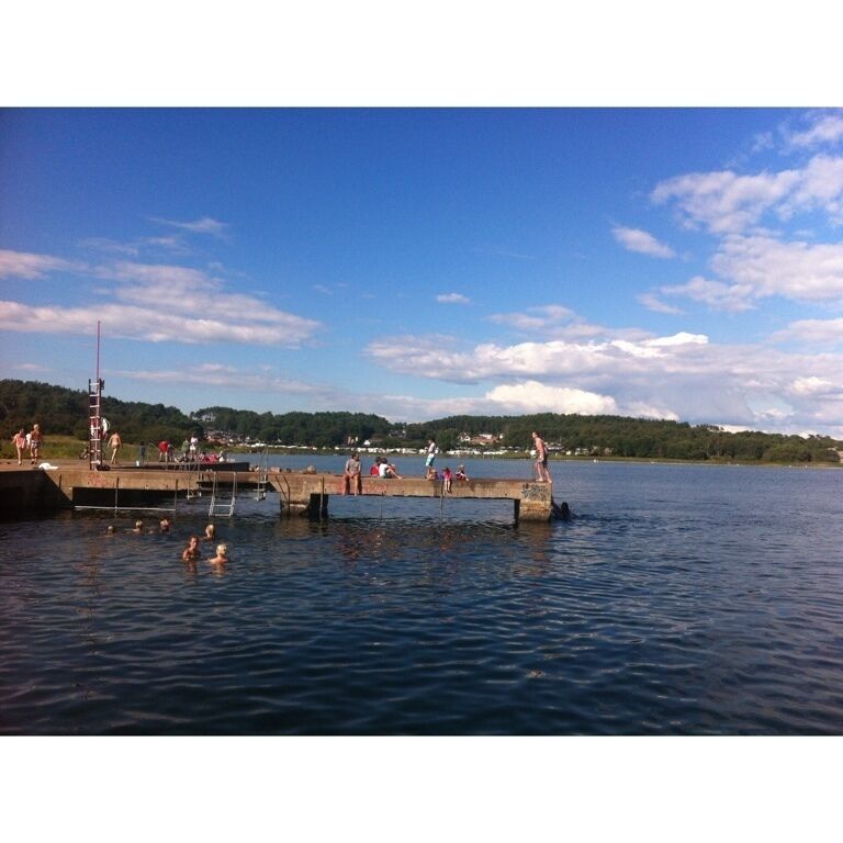 Great camping at the sea! 7 kilometers from the center of Göteborg. 