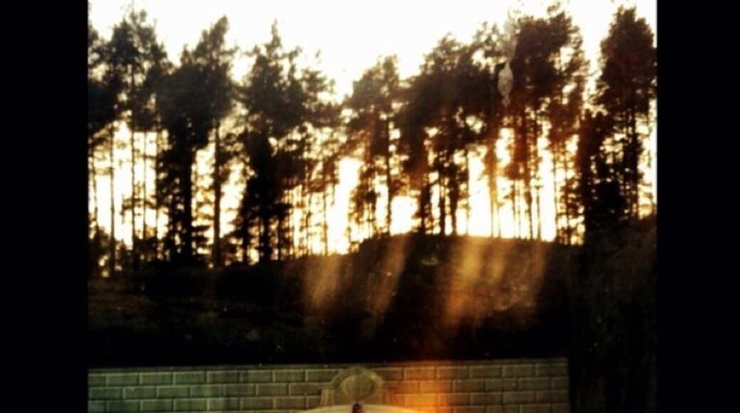 Jeriko tunnel at the border between Partille/Lerum. The sun rise in the east every morning and its rays reach through the whole tunnel. Same thing when it sets on the other side.