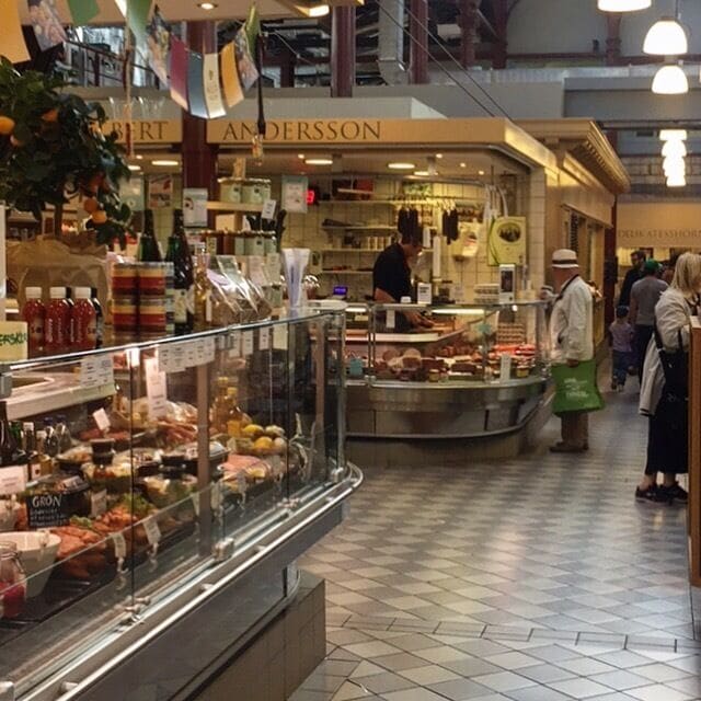Excellent produce and food stalls