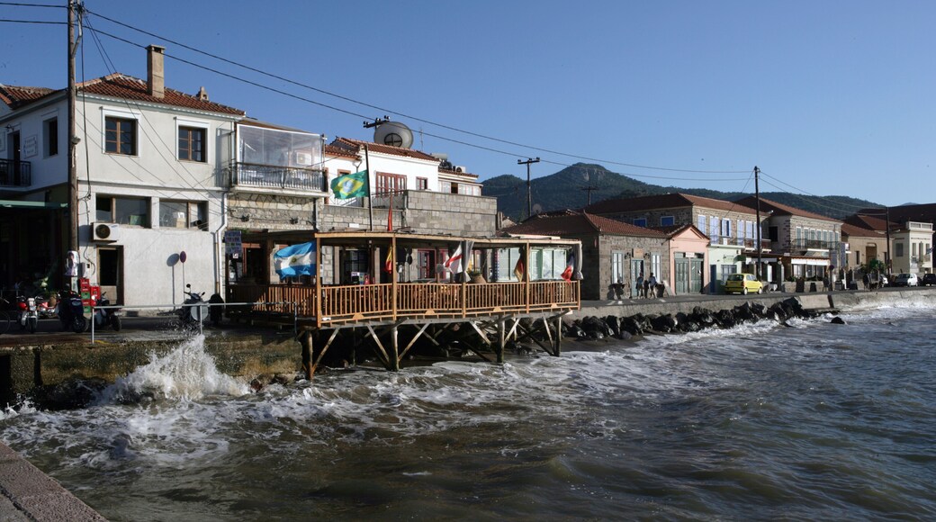 Lesbos Greece Petra coast