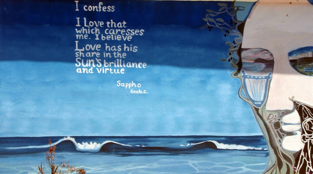 Sappho was a Greek lyric poet, born on the island of Lesbos. The Alexandrians included her in the list of nine lyric poets. She was born sometime between 630 and 612 BCE, and it is said that she died around 570 BCE, but little is known for certain about her life. The bulk of her poetry, which was well-known and greatly admired through much of antiquity, has been lost, but her immense reputation has endured through surviving fragments.
#blue