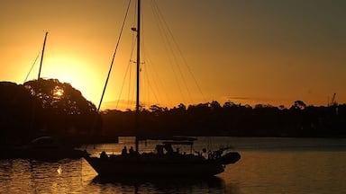 Sunset at Lake Mohawk in Sparta